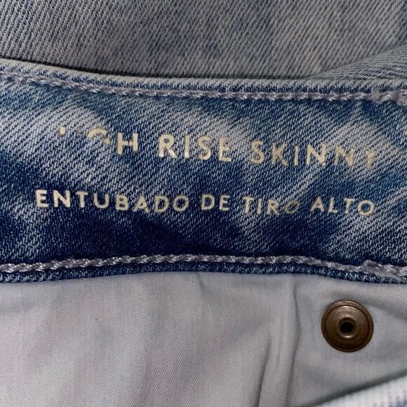 Universal Thread Acid Wash High Rise Skinny Size 14 - Picture 5 of 6